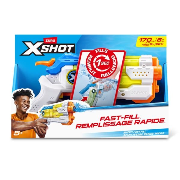 Produktbild: XSHOT Water - Fast-Fill Micro Wasserblaster - Wasserpistole