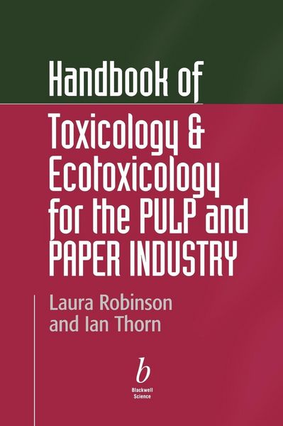 Produktbild: Handbook of Toxicology and Exotoxicology for the Paper Industry