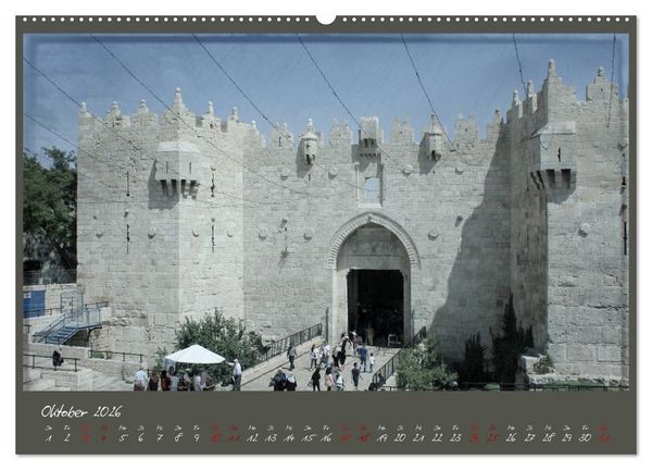 Produktbild: Unterwegs in Jerusalem (Wandkalender 2026 DIN A2 quer), CALVENDO Monatskalender