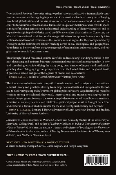 Produktbild: Transnational Feminist Itineraries