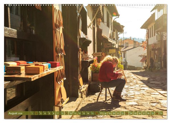Produktbild: Veliko Tarnovo - Die romantischste Stadt Bulgariens (hochwertiger Premium Wandkalender 2026 DIN A2 quer), Kunstdruck in Hochglanz