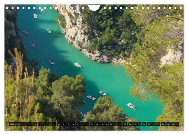 Produktbild: Le Midi - Impressionen aus Frankreichs S&uuml;den (Wandkalender 2026 DIN A4 quer), CALVENDO Monatskalender