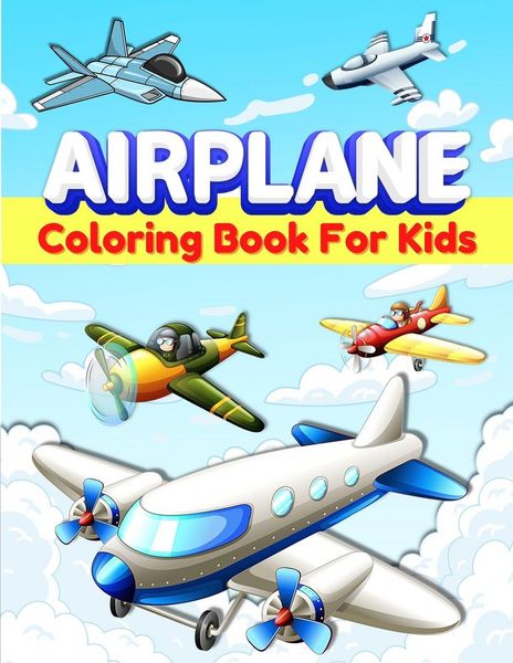 Produktbild: Airplanes Coloring Book For Kids