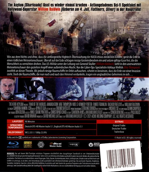Produktbild: War Of The Worlds - Die Vernichtung