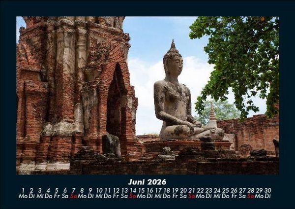 Produktbild: Tempel 2026 Fotokalender DIN A5