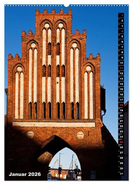Produktbild: Zauberhaftes Wismar (hochwertiger Premium Wandkalender 2026 DIN A2 hoch), Kunstdruck in Hochglanz