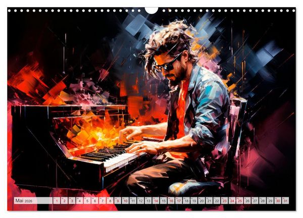 Produktbild: ROCK Sp&uuml;re die grenzenlose Power (Wandkalender 2026 DIN A3 quer), CALVENDO Monatskalender