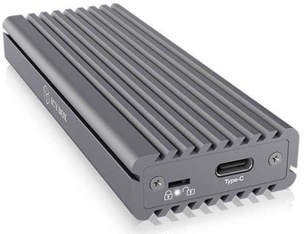 RAIDSONIC ICY BOX Externes USB Type-C Gehäuse für M.2 NVMe SSD