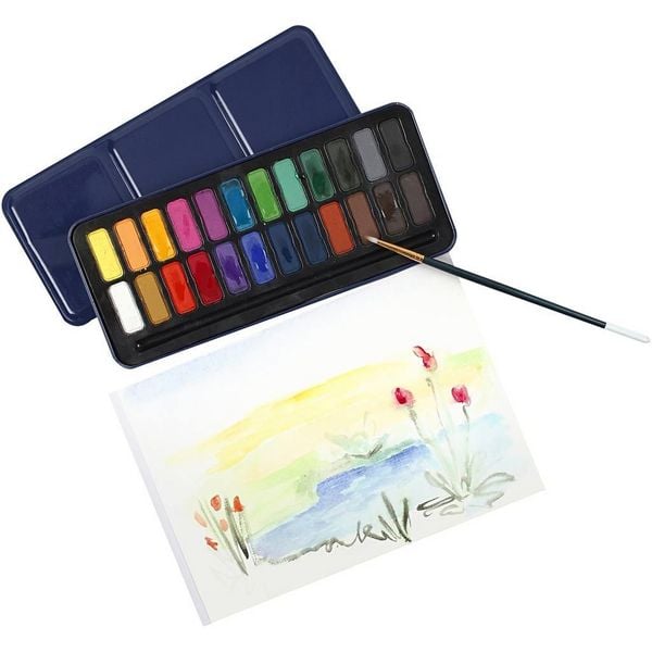 Produktbild: Creativ Company Wasserfarben 24er Set