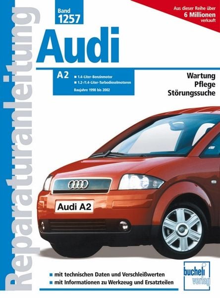 Produktbild: Audi A2 - Baujahre 1998 bis 2002