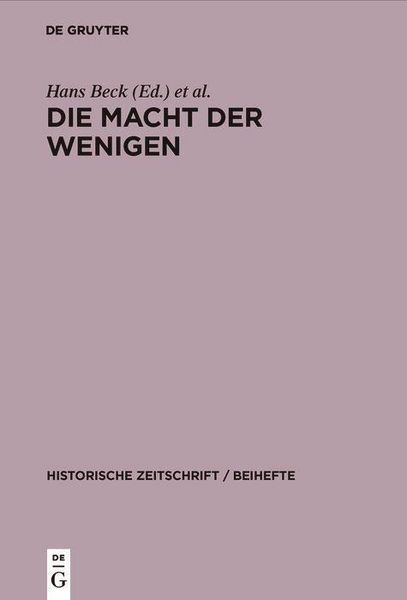 Produktbild: Die Macht der Wenigen