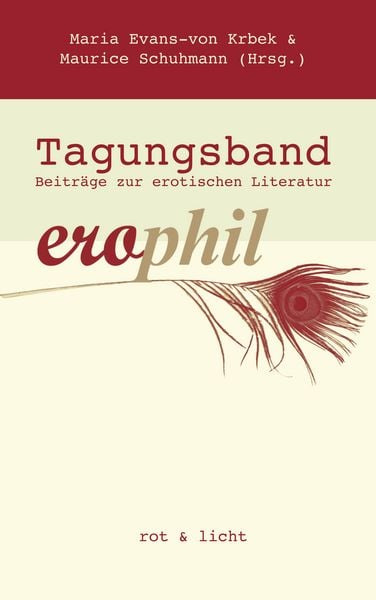 Produktbild: erophil - Tagungsband