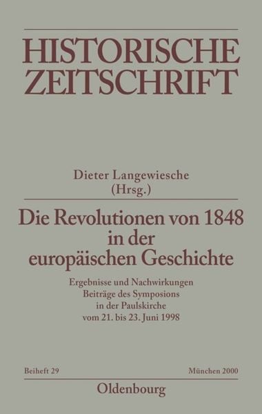 Produktbild: Die Revolutionen von 1848 in der europ&auml;ischen Geschichte
