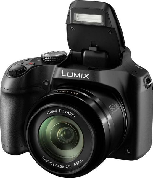 Produktbild: Panasonic DC-FZ82D Digitalkamera 18.1 Megapixel Opt. Zoom: 60 x Schwarz 4K-Video