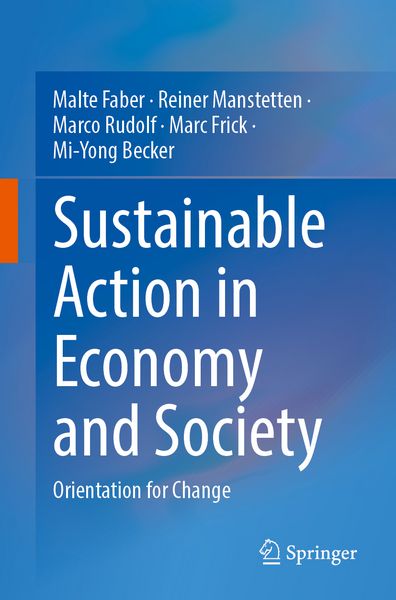 Produktbild: Sustainable Action in Economy and Society