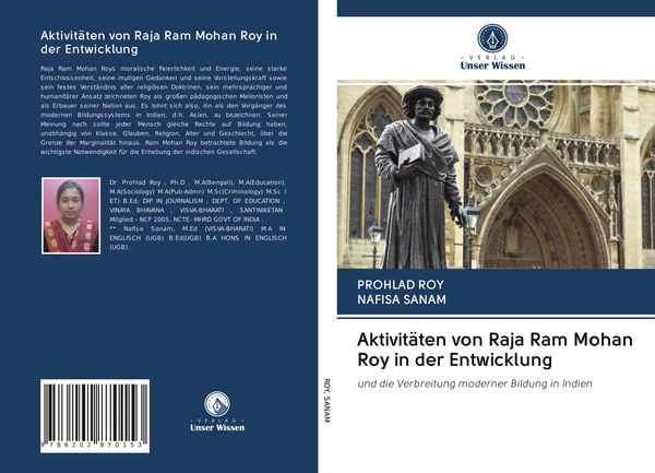 Produktbild: Aktivit&auml;ten von Raja Ram Mohan Roy in der Entwicklung