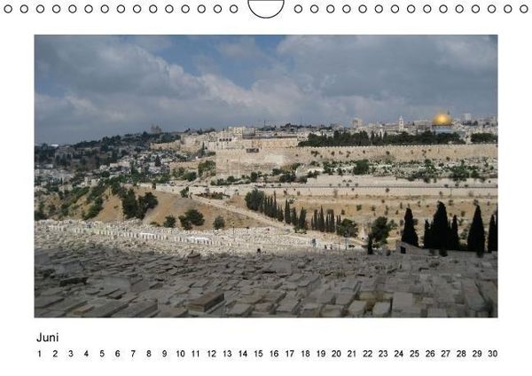 Produktbild: ISRAEL (Wandkalender immerw&auml;hrend DIN A4 quer)