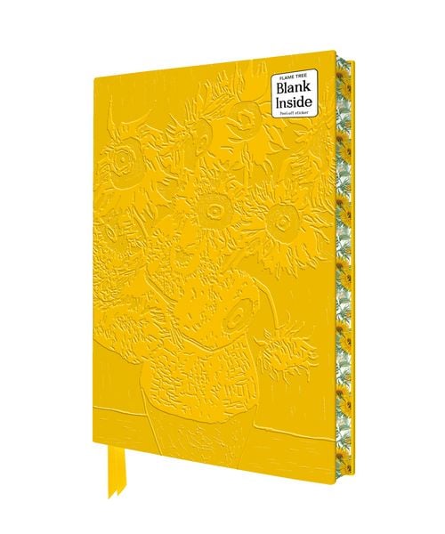 Produktbild: Exquisit Premium Notizbuch Blank DIN A5: Vincent van Gogh, Sonnenblumen