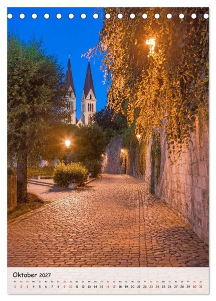 Produktbild: Halberstadt - Architektur, die Geschichten erz&auml;hlt (Tischkalender 2027 DIN A5 hoch), CALVENDO Monatskalender