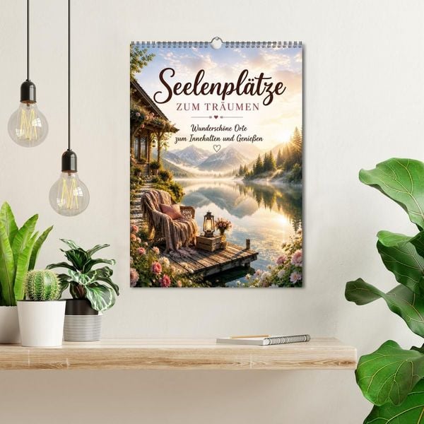 Produktbild: Seelenpl&auml;tze ZUM TR&Auml;UMEN (Wandkalender 2027 DIN A3 hoch), CALVENDO Monatskalender
