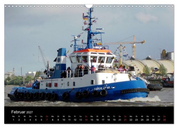 Produktbild: Hamburg Hafengeburtstag (Wandkalender 2027 DIN A3 quer), CALVENDO Monatskalender