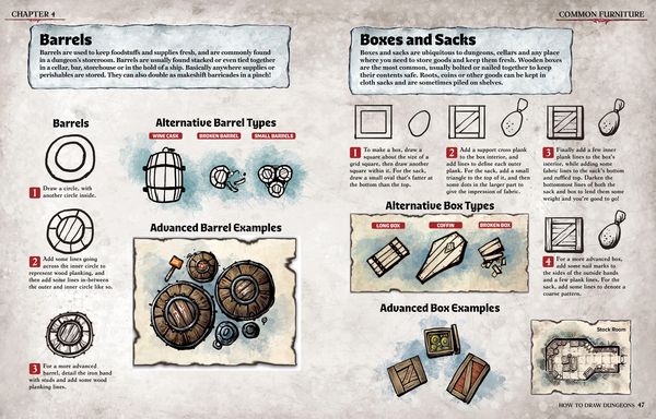 Produktbild: How to Draw Dungeons