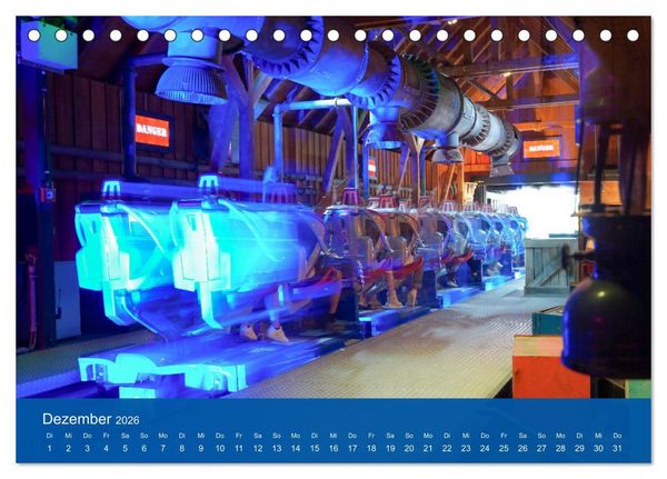 Produktbild: Abenteuer Achterbahn (Tischkalender 2026 DIN A5 quer), CALVENDO Monatskalender