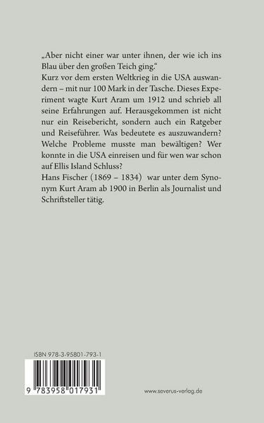 Produktbild: Mit 100 Mark nach Amerika