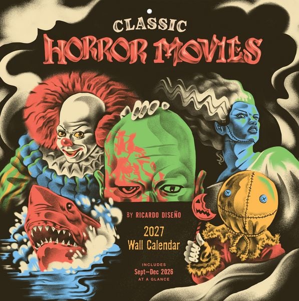 Produktbild: Classic Horror Movies 2027 Wall Calendar