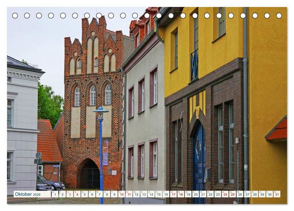 Produktbild: Wittenberge an der Elbe (Tischkalender 2026 DIN A5 quer), CALVENDO Monatskalender