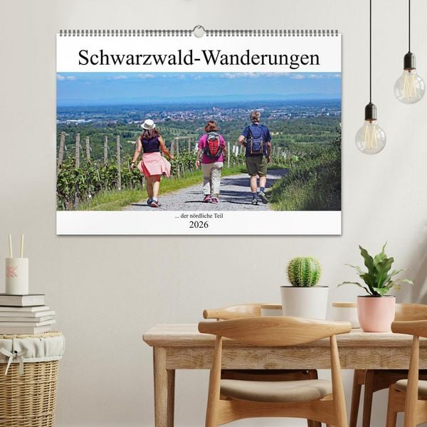 Produktbild: Schwarzwald-Wanderungen (Wandkalender 2026 DIN A2 quer), CALVENDO Monatskalender