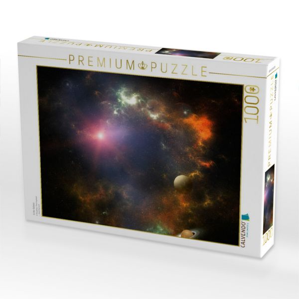 Produktbild: CALVENDO Puzzle In der Galaxie | 1000 Teile Lege-Gr&ouml;&szlig;e 64x48cm Foto-Puzzle f&uuml;r gl&uuml;ckliche Stunden