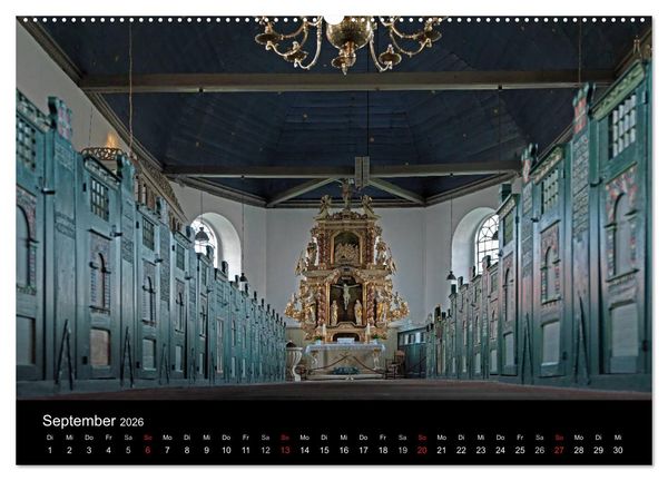 Produktbild: Orte des Glaubens (Wandkalender 2026 DIN A2 quer), CALVENDO Monatskalender