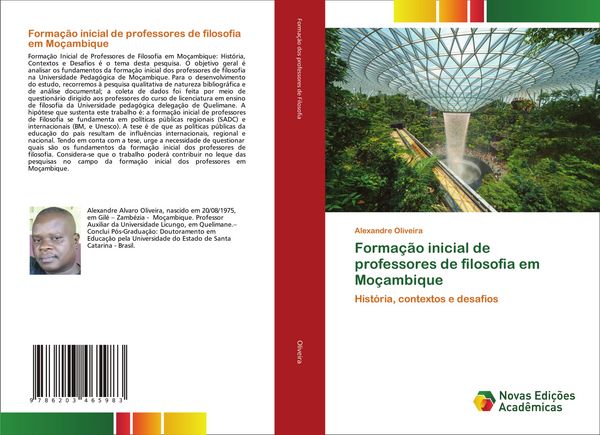 Produktbild: Forma&ccedil;&atilde;o inicial de professores de filosofia em Mo&ccedil;ambique