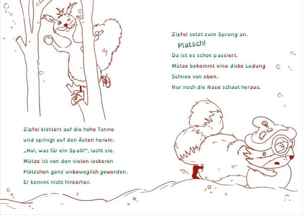Produktbild: Zipfel und M&uuml;tze verpassen das Weihnachts-Postauto