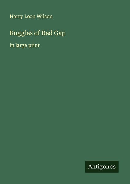 Produktbild: Ruggles of Red Gap