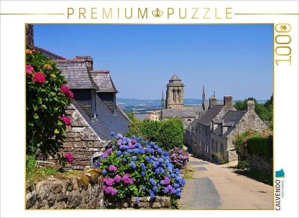 Produktbild: CALVENDO Puzzle Rue Saint-Maurice in Locronan | 1000 Teile Lege-Gr&ouml;&szlig;e 64x48cm Foto-Puzzle f&uuml;r gl&uuml;ckliche Stunden