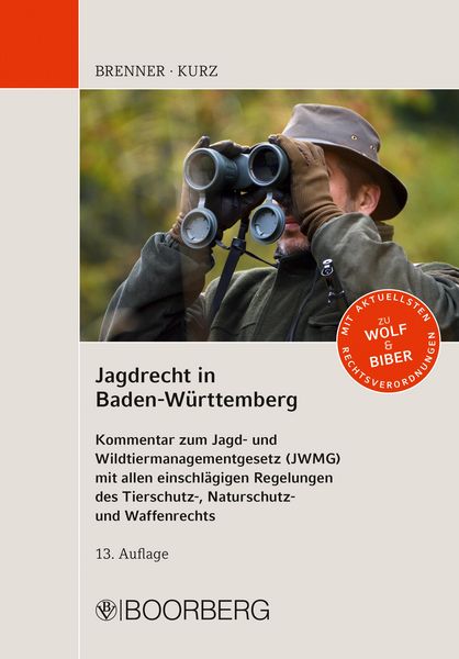 Produktbild: Jagdrecht in Baden-W&uuml;rttemberg