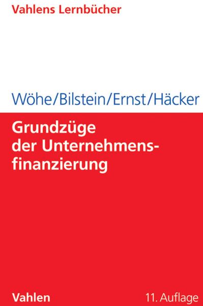 Produktbild: Grundz&uuml;ge der Unternehmensfinanzierung