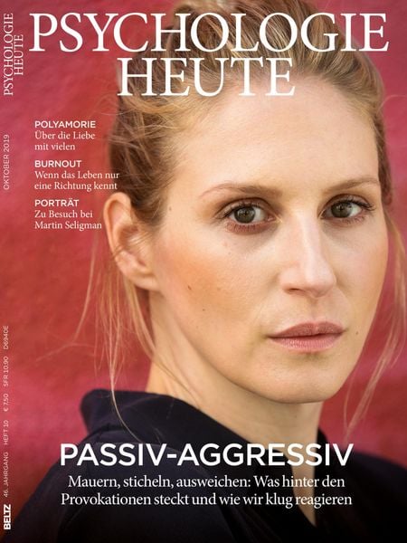 Produktbild: Psychologie Heute 10/2019: Passiv-Aggressiv