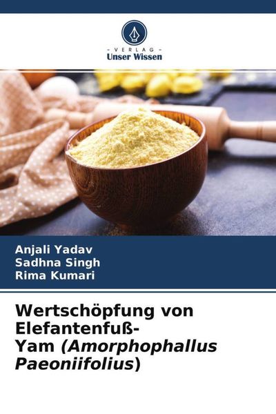 Produktbild: Wertsch&ouml;pfung von Elefantenfu&szlig;-Yam (Amorphophallus Paeoniifolius)