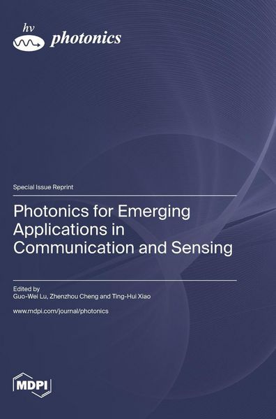 Produktbild: Photonics for Emerging Applications in Communication and Sensing