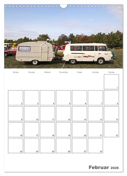 Produktbild: Ost-Oldtimer in Magdeburg (Wandkalender 2026 DIN A3 hoch), CALVENDO Monatskalender