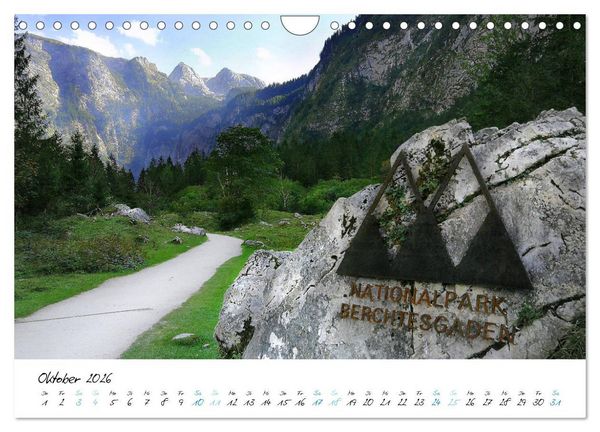Produktbild: Traumhafter K&ouml;nigssee (Wandkalender 2026 DIN A4 quer), CALVENDO Monatskalender