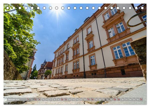 Produktbild: Ein Blick auf Aschaffenburg (Tischkalender 2026 DIN A5 quer), CALVENDO Monatskalender