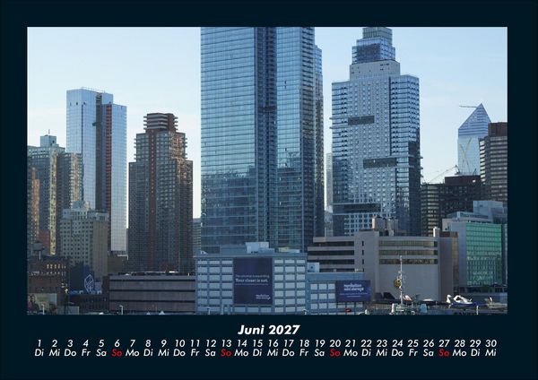 Produktbild: New York 2027 Fotokalender DIN A4