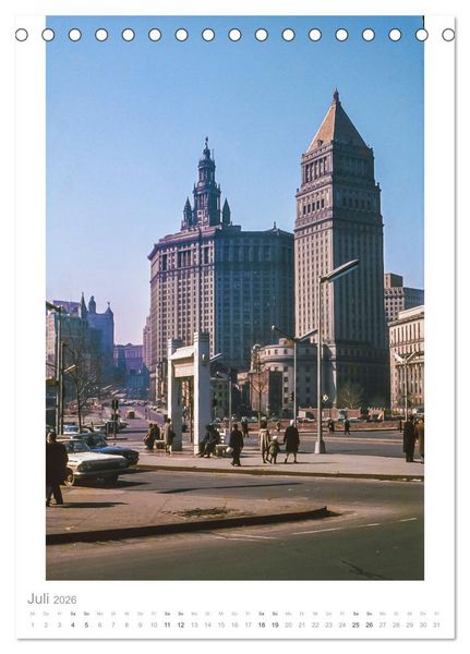 Produktbild: New York City 1963 (Tischkalender 2026 DIN A5 hoch), CALVENDO Monatskalender