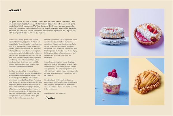 Produktbild: Zuckerfrei backen mit dem Airfryer