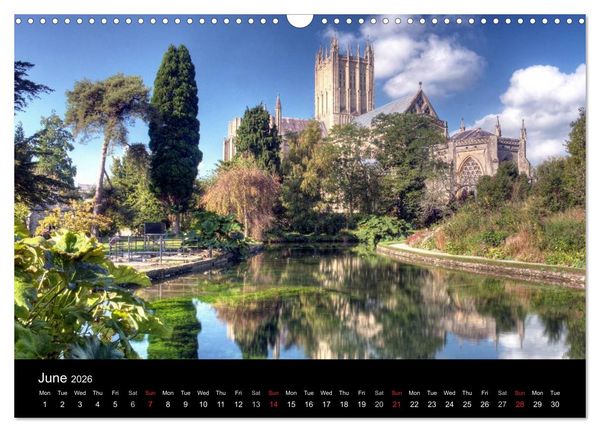 Produktbild: Anglican Cathedrals (Wall Calendar 2026 DIN A3 landscape), CALVENDO 12 Month Wall Calendar