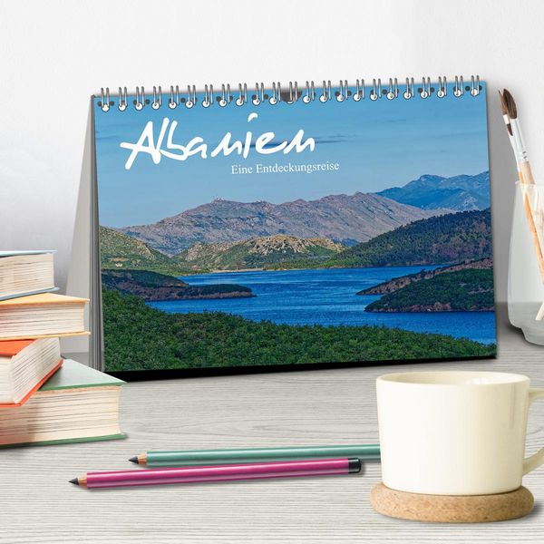 Produktbild: Albanien. Eine Entdeckungsreise. (Tischkalender 2026 DIN A5 quer), CALVENDO Monatskalender